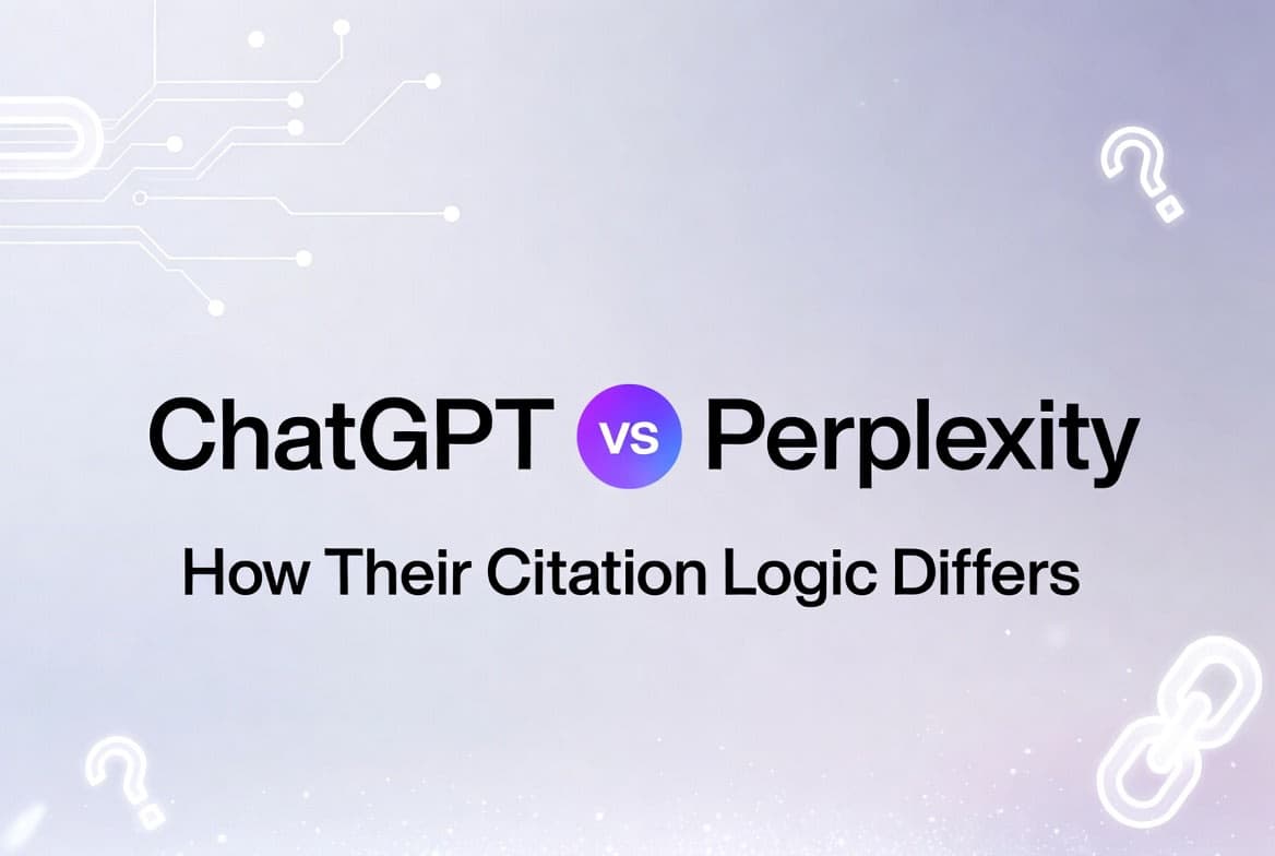 ChatGPT vs Perplexity: How Their Citation Logic Differs