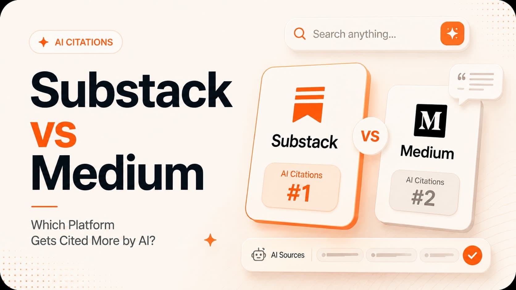Substack vs Medium for Creators: Which Platform Gets Cited More by AI?