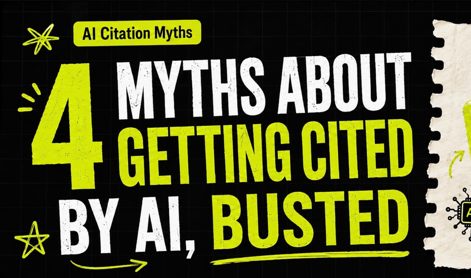 4 Myths About Getting Cited by AI, Busted