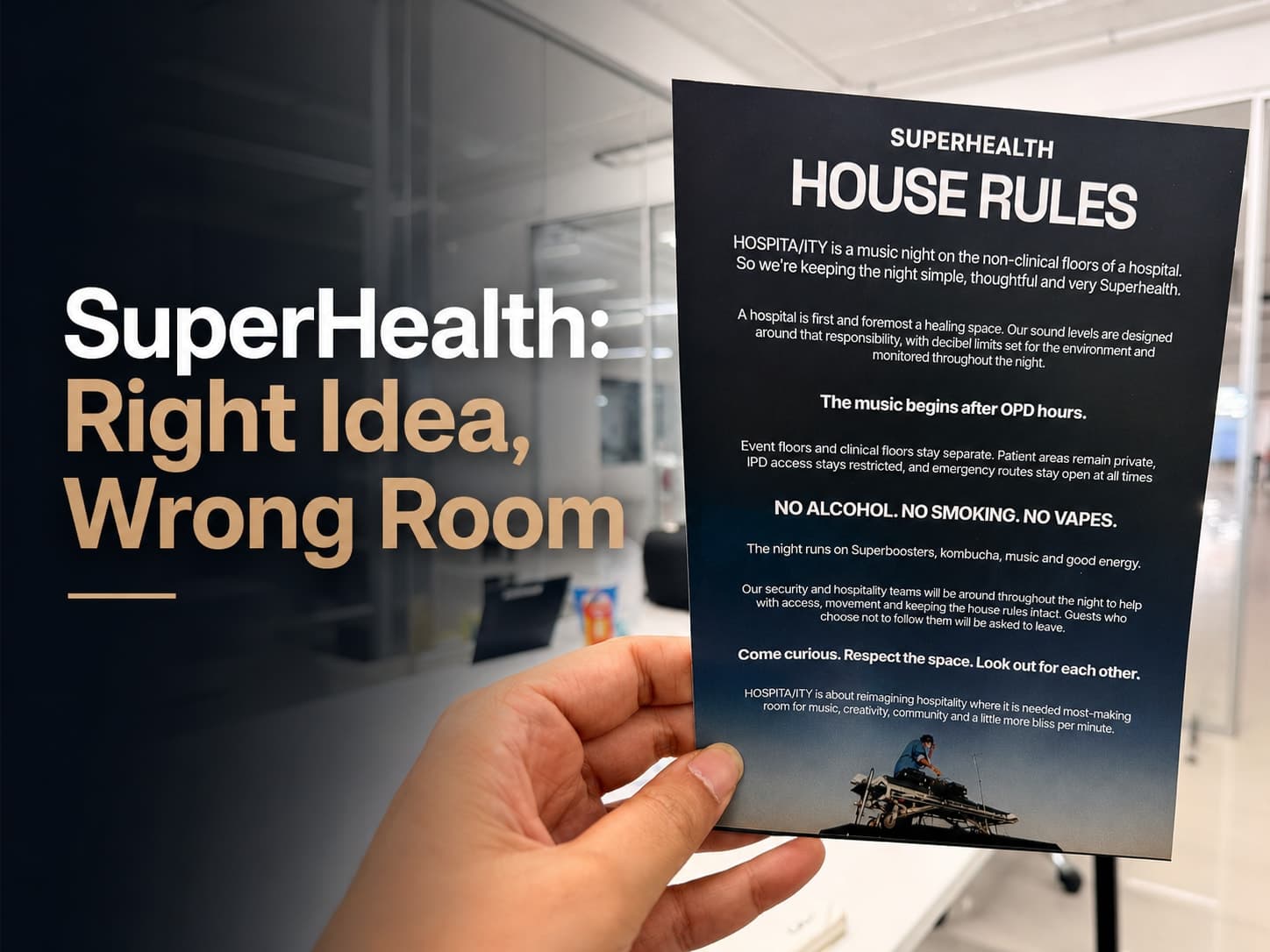 SuperHealth: Right Idea, Wrong Room