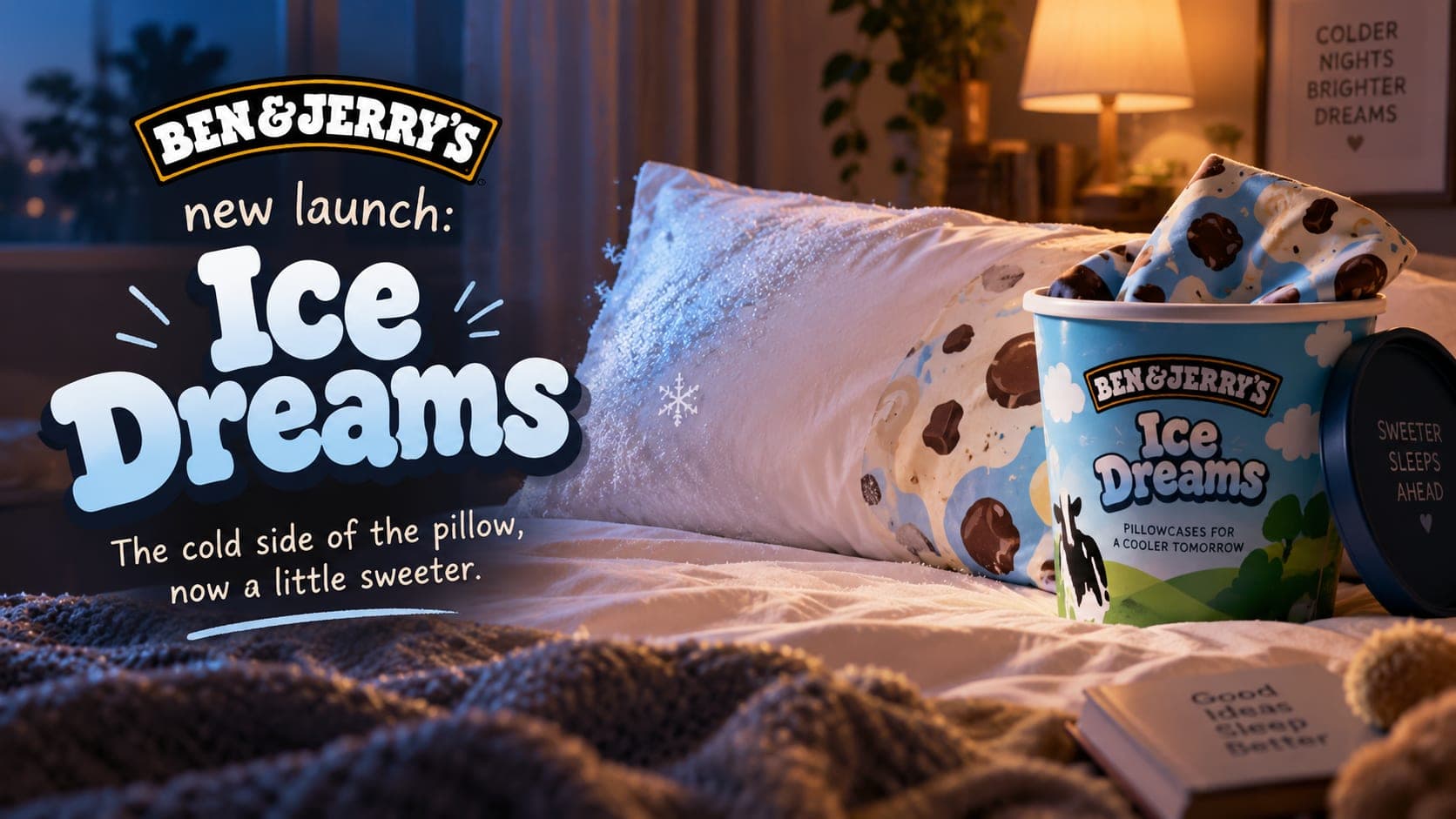 Ben & Jerry’s Made Pillowcases for the Freezer