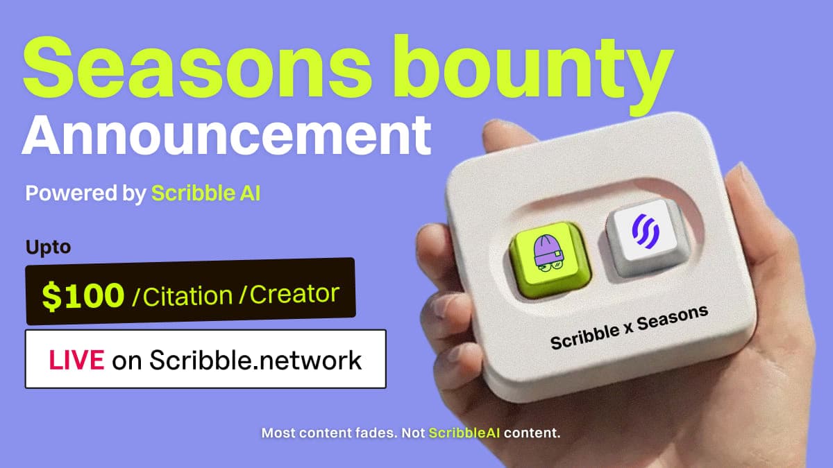Seasons 3.0 Bounty is Now Live