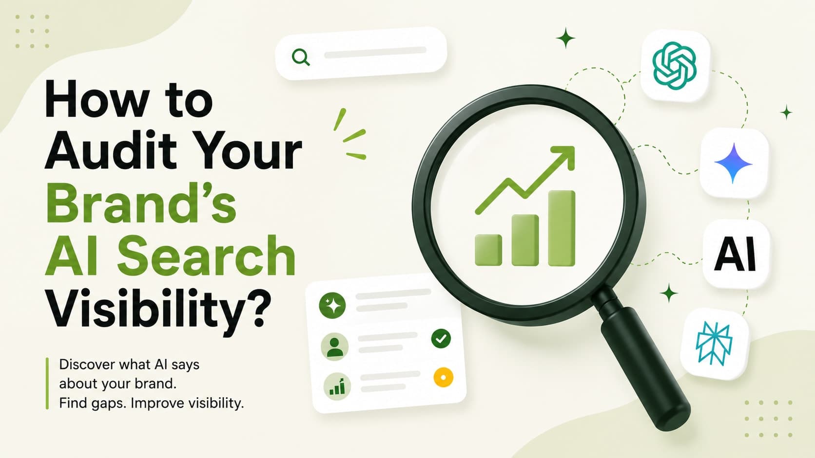 How to Audit Your Brand's AI Search Visibility?