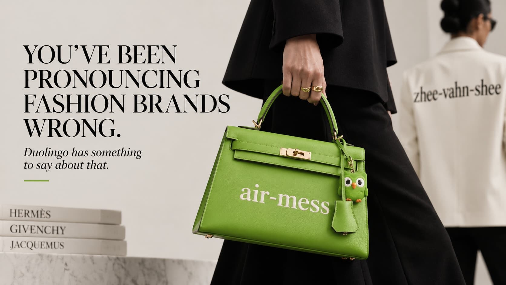 Duolingo Turned Fashion’s Most Mispronounced Names Into Clothes