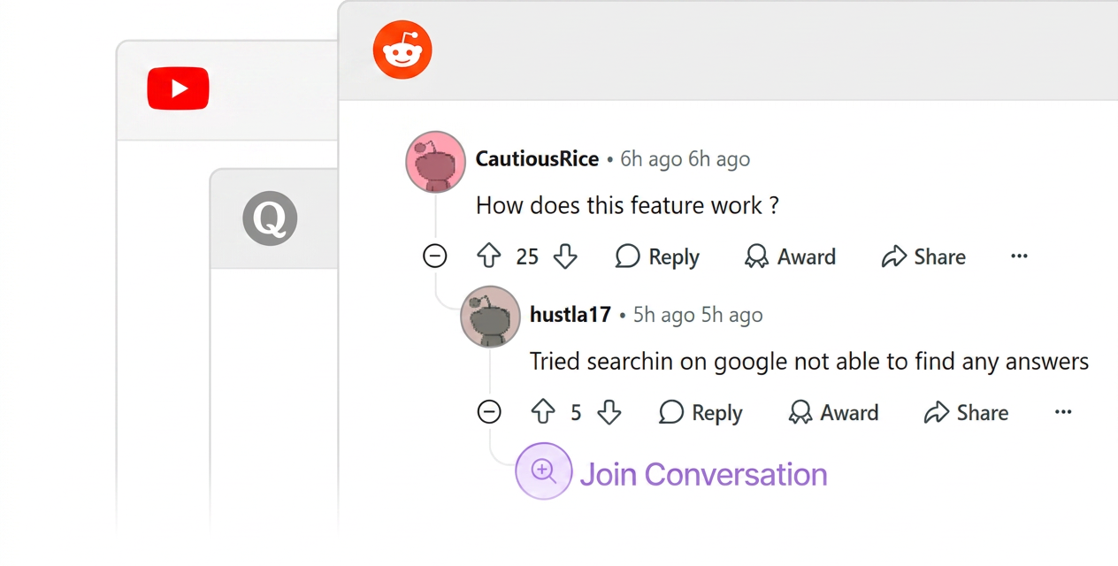 Reddit thread with a Join Conversation prompt